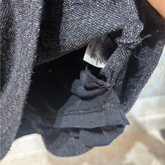 Banana Republic Rayon Wool Tweed Black Tank Dress 0 - Picture 5 of 9